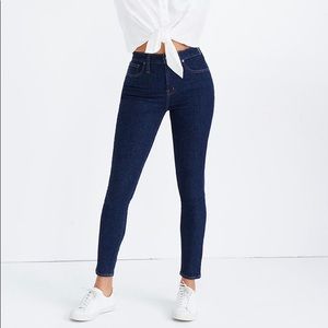 Madewell Petite Curvy High-Rise Skinny Jeans